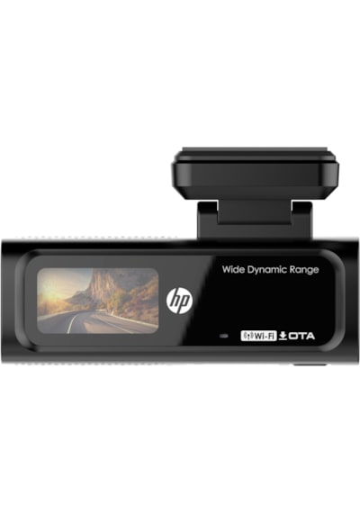 Hp F499x 4k Wdr, Araçiçi Ön + Arka Kamera, 1.5 Inch Renkli Lcd Ekran, Gps Li, Wi-fi Destekli
