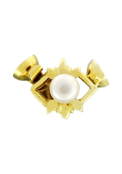 Altın İncili Klips T007715 Gold
