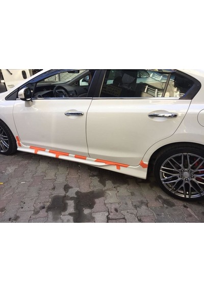 Honda Civic Fd6 Uyumlu Mugen Rr Yan Marşpiyel Plastik Sportif & Dayanıklı