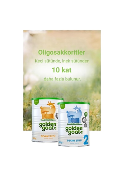 Golden Goat 1 Keçi Sütlü Bebek Sütü 400 G - 4 Adet Golden Goat 1 Keçi Sütlü Bebek Sütü 400 G - 4 Adet