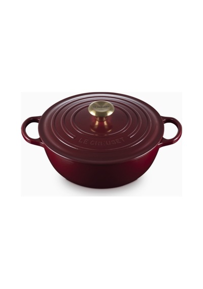 Le Creuset La Marmite Fransız Lüksü Döküm Tencere Bordo 26 Cm