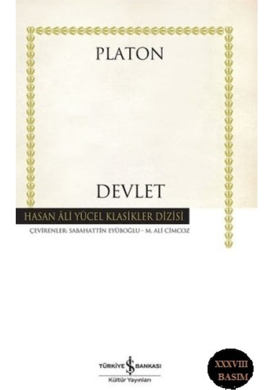 Devlet Platon Hasan Ali Yücel Klasikleri Işbank