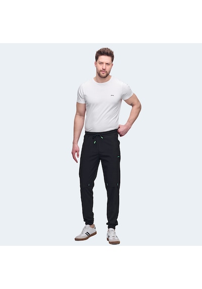 Slazenger Nadja Erkek Eşofman Altı Siyah Siyah