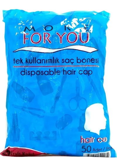 More For You Tek Kullanımlık Saç Maskesi 50 Adet