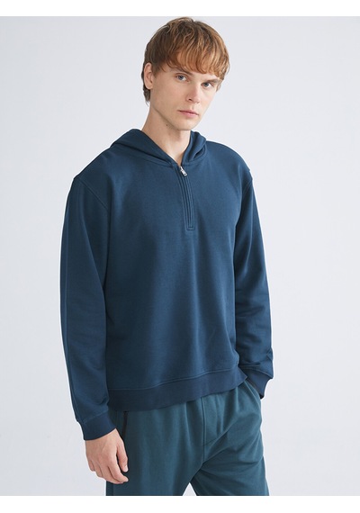 Lcw Vision Petrol Uzun Kollu Erkek Hoodie