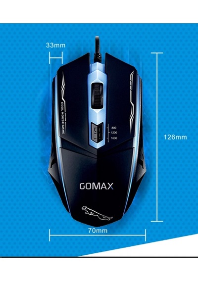 Gomax M1 RGB Işıklı Kablolu Oyuncu Mouse