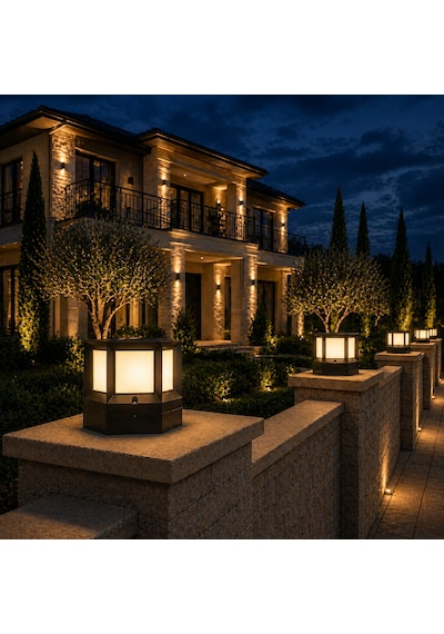 Bahçe Set Üstü Aydınlatma E27 Duylu Su Geçirmez Zita Ultra6 Bahçe Lambası