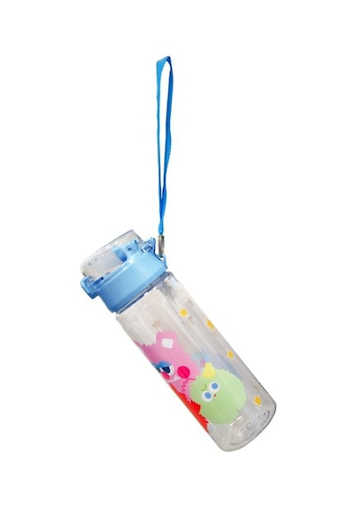 Xoxo Pipetli Mavi Plastik Matara 500 Ml K7592