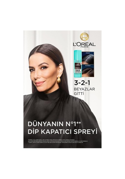 L'oreal Paris Magic Retouch Beyaz Dipleri Kapatıcı Sprey 75 Ml - Kumral