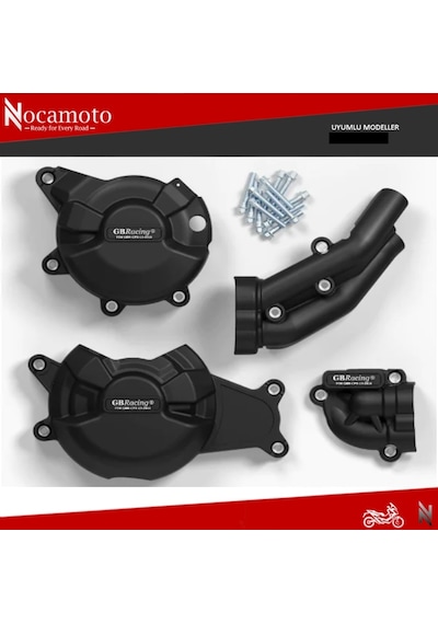 Yamaha Mt-07 Motor Koruma Kapağı Seti 2014-2024-461