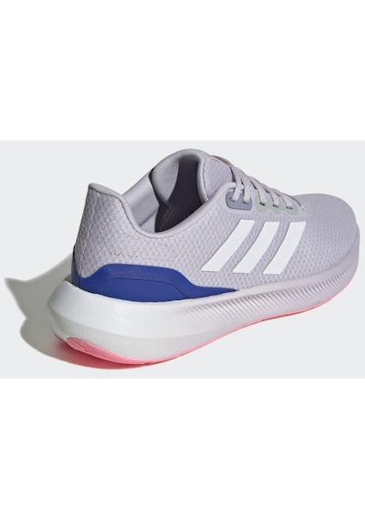 Adidas Runfalcon 3.0 W Gri Kadın Günlük Spor Ayakkabı Lila
