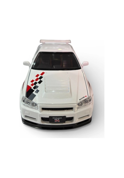 Hobbiez World 1/24 Nissan Gtr R34 - Nismo White