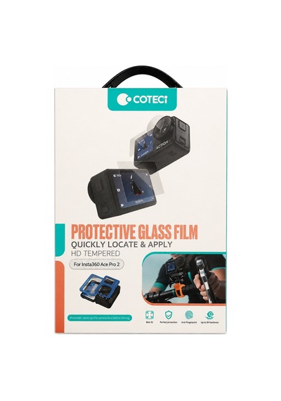 Insta360 Ace Pro 2 Uyumlu Rabbit Cage Edition Ön Ve Arka Ekran, Lens Koruyucu Şeffaf