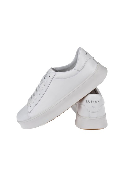 Lufian Bağcıklı Erkek Spor Ayakkabı Sneaker Luf-anton Beyaz Beyaz
