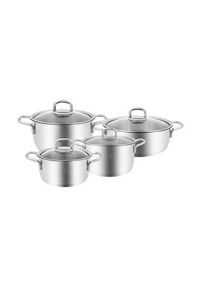 Sakura Powersteel 8 Parça 316 Çelik Tencere Seti Genel