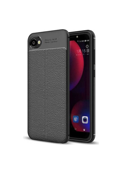 Htc Desire 12 Kılıf Zore Niss Silikon Kapak Siyah