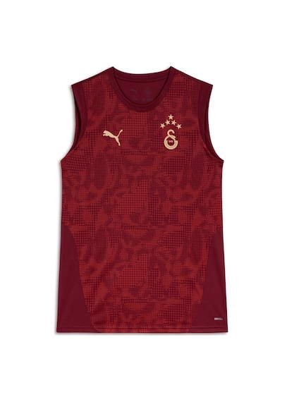 Puma Galatasaray Erkek Sıfır Kollu Antrenman Forması 782886 03 Kırmızı