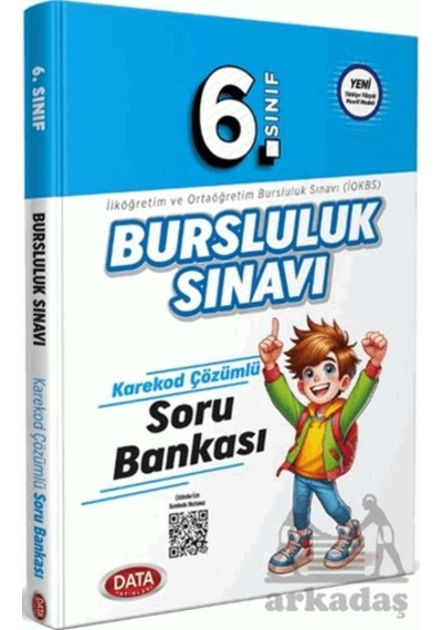 6. Sınıf Bursluluk Sınavı Soru Bankası - Karekod Çözümlü Ciltli Data Yayınları