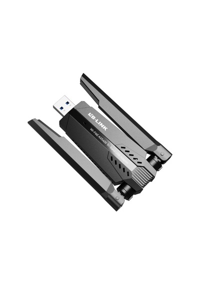 5400 Mbps Üç Bant Wi-fi 6 Usb Adaptör 2.4g + 5.8g + 6g - Geniş Kapsama Alanı Yüksek Hız