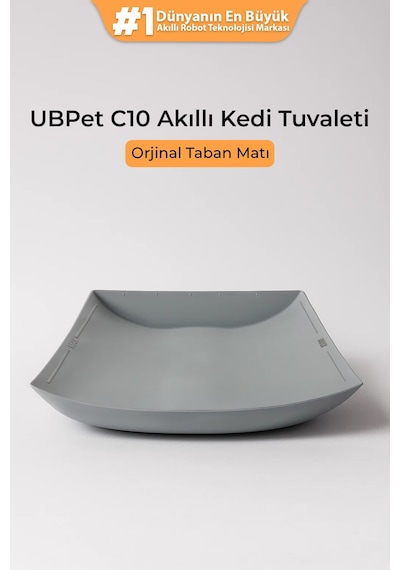 C10 Pro Akıllı Kedi Tuvaleti Uyumlu Silikon Taban Matı Su Geçirmez, Koku Yapmaz, Kolay Kurulum