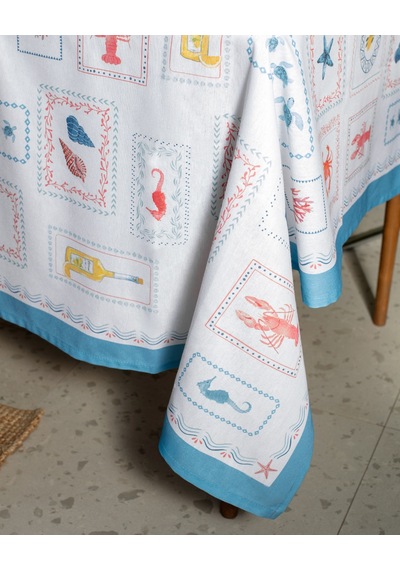 Madame Coco Garope Polycotton Masa Örtüsü - Renkli - 150x250 Cm 8684427277935 Çok Renkli