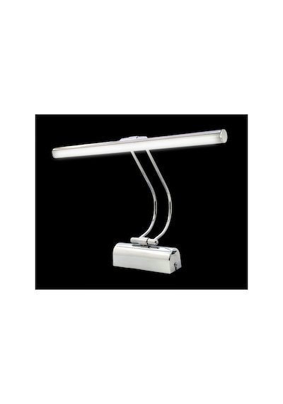 Ayna Üstü Led Banyo Aplik Duvar Ayna Resim Tablo 6w Gün Işığı Apliği Flüt Krom
