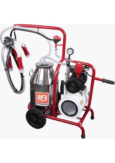 Tek Sağım Tek Güğüm İnek Sağım Makinesi Üniversal Model Kuru Pompa