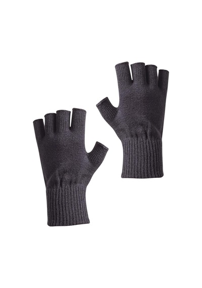 İl Company Soft Kesik Parmak Siyah Eldiven Unisex 001