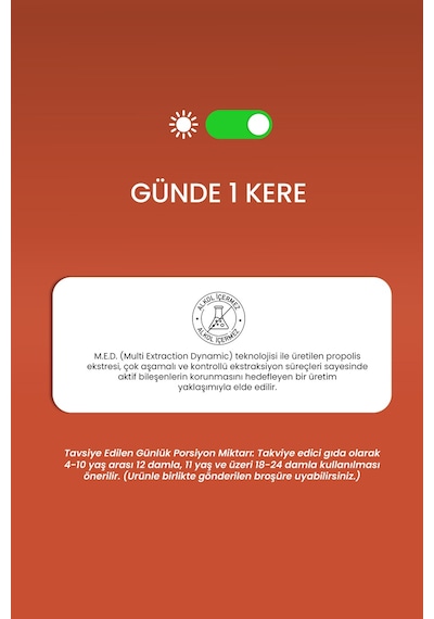 Erbatab Propolis Suda Çözünebilir Damla 30 ML
