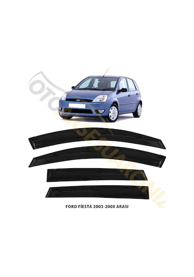 Ford Fıesta 2003 - 2008 Mugen Cam Rüzgarlığı 4 Lü Takım N11.24392