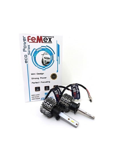 Femex Fiat Doblo 3 Led Xenon Uzun Far Ampulu Femex Eco Power H1