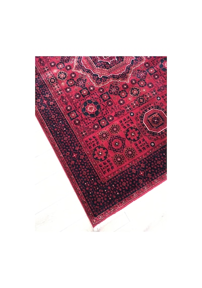 Çam Halı Bambos Plus 903 Kırmızı Yün Ve Bambu İle Özel Tezgahlarda Üretilen Afgan Halısı Desenli El Emeği Modern Uşak Halısı Kırmızı Çam Halı Bambos Plus 903 Kırmızı Yün Ve Bambu İle Özel Tezgahlarda Üretilen Afgan Halısı Desenli El Emeği Modern Uşak Halısı Kırmızı