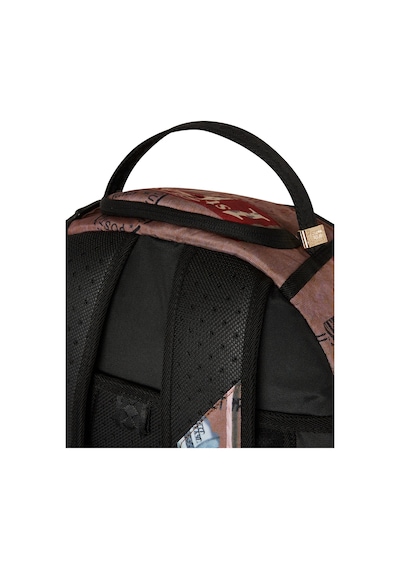 Sprayground Overnight Express Sırt Çantası, Su Geçirmez 900d Polyester, Laptop Bölmeli Beyaz