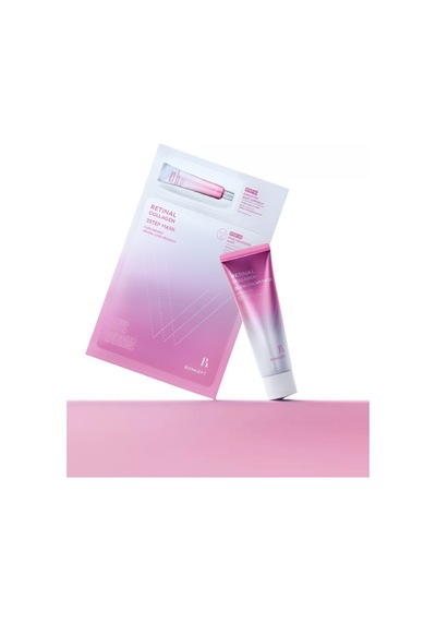 2 Adımlı Retinal Kolajen Serum Maske Seti Retinal Collagen Shot 2step Mask Sheet