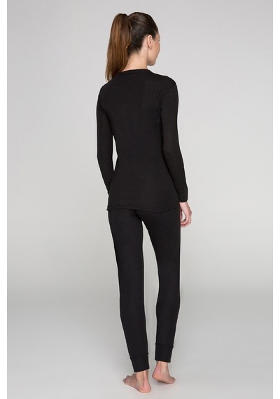 Thermoform Heavy Unisex Termal İçlik Siyah (393219996) Siyah