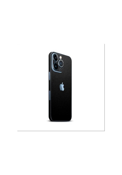 Ecr Apple Uyumlu iPhone 13 Pro Max Mat Siyah Arka Kaplama