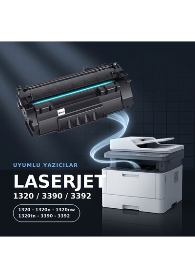 Hp Q5949x Uyumlu,  Toner 2'li Paket / 1320 / 3390 / 3392