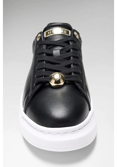 Guess Fireup Kadın Deri Sneaker Siyah