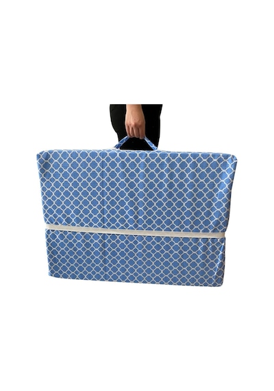 Katlanır Yer Yatağı Sünger Yatak Mavi Çatı 80x180 Cm-6 Cm Tek Kişilik