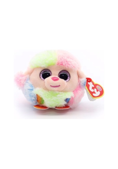 Ty Rainbow Poodle Puf 10 CM
