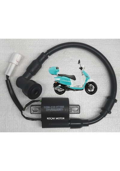 Rks Neon 125 Ateşleme Bobini Siyah