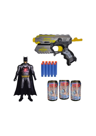 Prestij Bvm Oyuncak Hedefli Soft Mermili Batman Figürlü Dart Atan Fab.9518