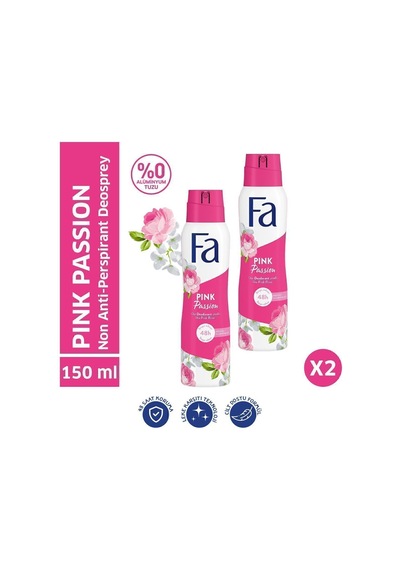 Fa Pink Passion Kadın Sprey Deodorant 2 x 150 ML