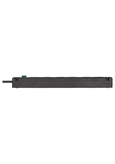 Brennenstuhl Bremounta 2xUSB Şarj Özellikli 5'li Akım Korumalı Priz 2 Usb Çıkışlı 3 Metre Siyah