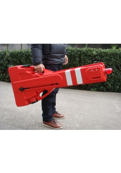 Akordiyon Bariyer Kırmızı 230 X 110 Cm