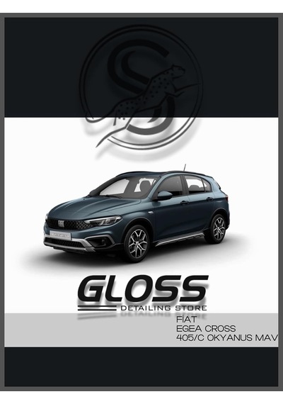 Fiat Egea Cross Uyumlu Okyanus Mavi 405c Profesyonel Çizik Ve Taş İzi Giderici Rötuş Boyası 30ml, Cross405com