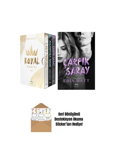 Çarpık Saray Royal Serisi 3. Kitap + Kâğıt Prenses Royal Serisi 1. Kitap