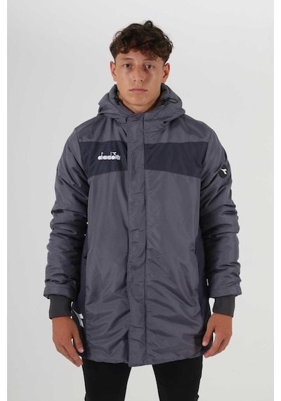 Diadora Forza Anorak Uzun Mont Antrasit Gri