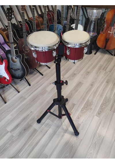 Profesyonel Kalın Bacaklı Sağlam Bongo Standı-boy Ayarlı