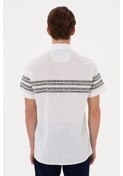 U.s. Polo Assn. Erkek Koyu Haki Gömlek Kısa Kollu 50305921-vr111 Koyu Haki